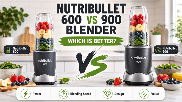 Nutribullet 600 vs 900 Blender