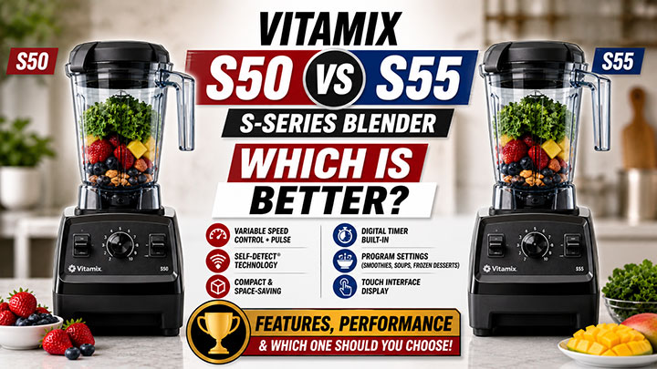Vitamix S50 vs S55 S-Series Blender