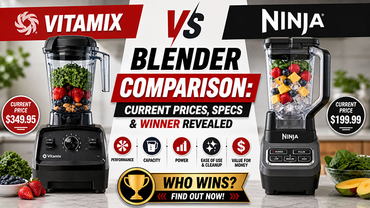 Vitamix vs Ninja blender