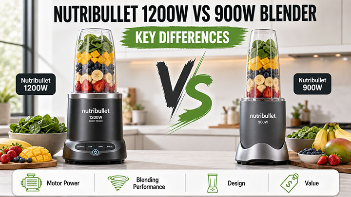 nutribullet 1200W vs 900W